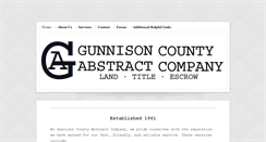 Desktop Screenshot of gunnisonabstract.com